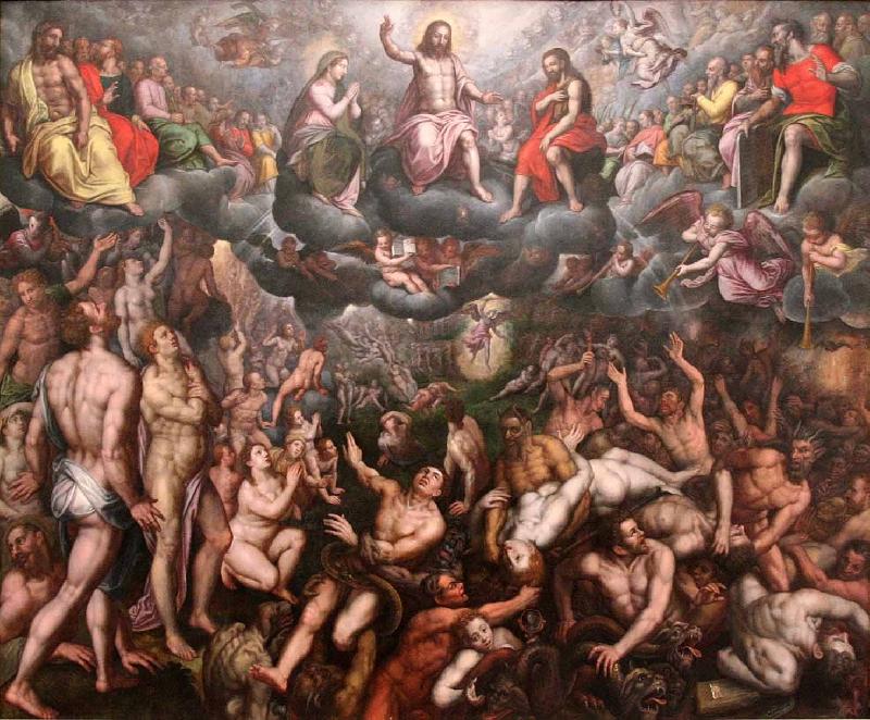 Raphael Coxie The Last Judgment Germany oil painting art